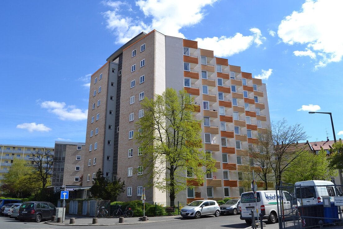 Mehrfamilienhaus Eingang